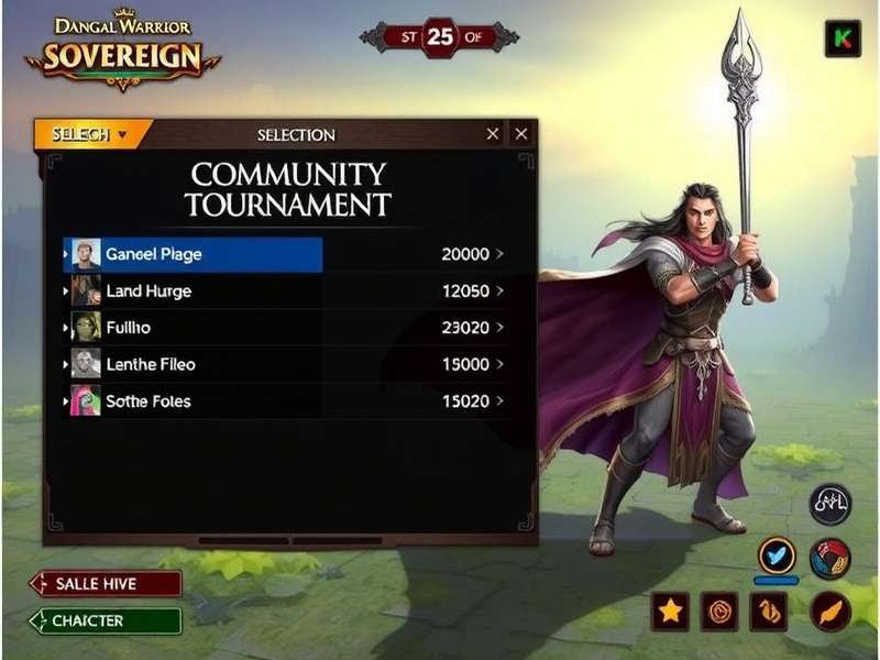 Dangal Warrior Sovereign community tournament